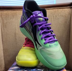 Puma LaMelo Melo 2 Ball MB.02 Rick and Morty 377411-02 Basketball Shoes